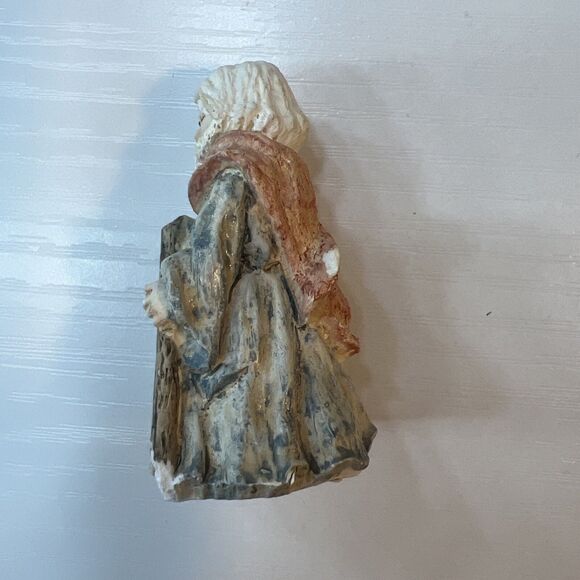 Vintage United Design Stone Critter Littles Noah Bible Figurine SCL-269 2” Used - Picture 2 of 6